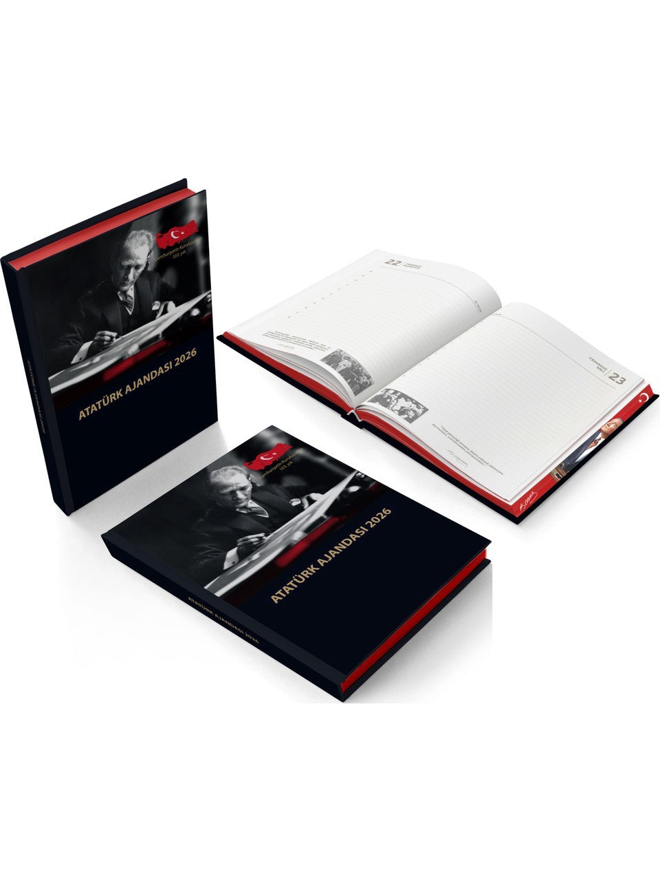 Atatürk Ajanda ve Kalem  Set